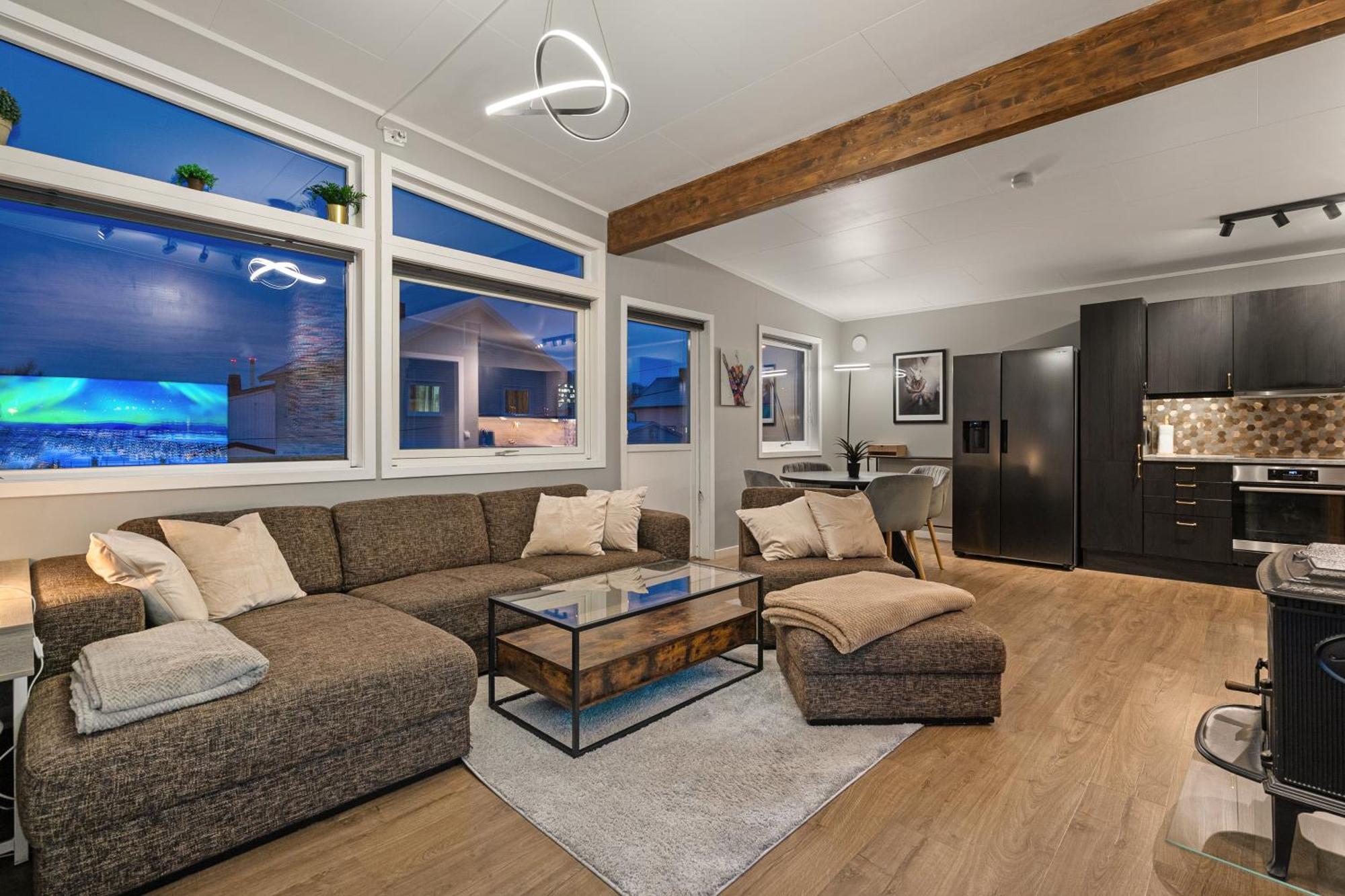 Apartment Charming Aurora I Terrace I Free Parking Tromsø